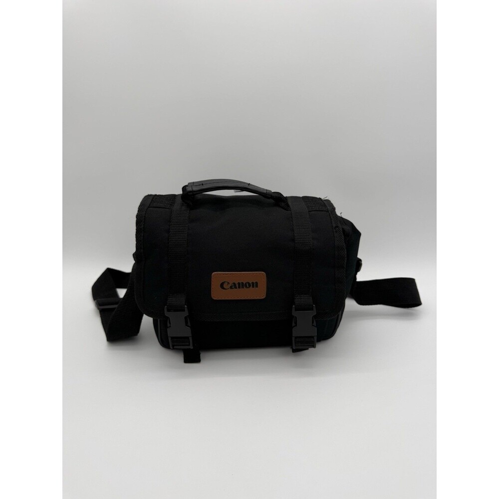 Canon Camera Travel Shoulder Bag W shoulder Strap Several Pockets 9x7x6